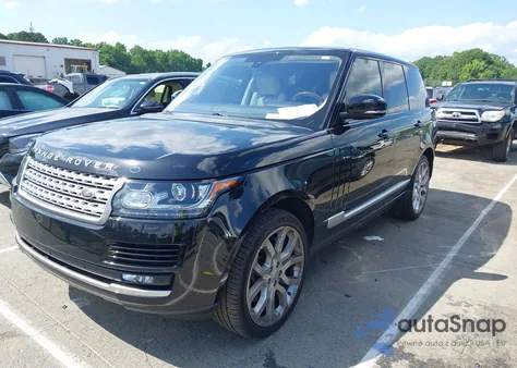 2016 Land Rover Range Rover 5.0L V8 Supercharged from USA, damaged, VIN SALGS2EF6GA254200